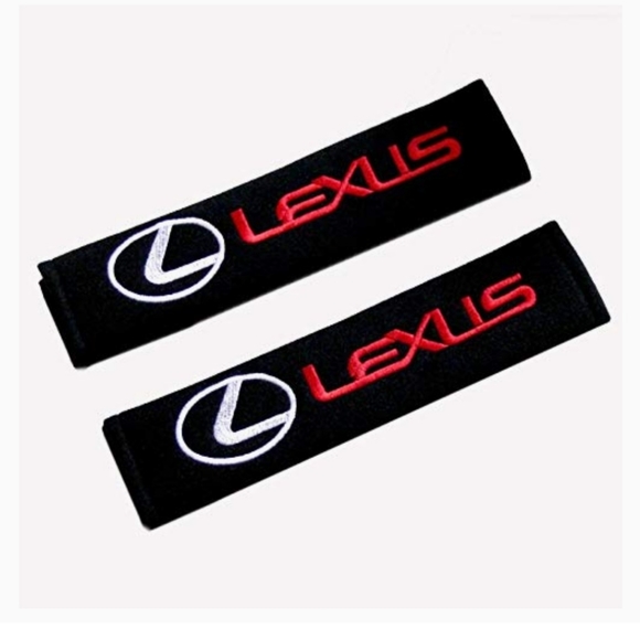 Other New Lexus Car Seat Belt Embroidered Seat Belt Shoulder Pads